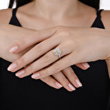 0.38 Karat Pırlanta Fantezi Yüzük