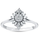 0.19 Karat Pırlanta Fantezi Yüzük