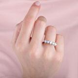 0.45 Karat Pırlanta Beştaş Yüzük