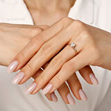 0.50 Karat Pırlanta Tektaş Yüzük