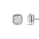 0.77 Karat Pırlanta Fantezi Küpe