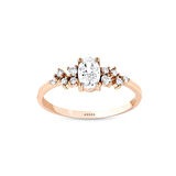 0.44 Karat Pırlanta Tektaş Yüzük