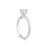 0.10 Karat Pırlanta Tektaş Yüzük