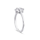 0.19 Karat Baget Taşlı Pırlanta Yüzük