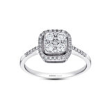 0.45 Karat Fantezi Pırlanta Yüzük