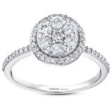 0.68 Karat Pırlanta Fantezi Yüzük