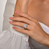 0.52 Karat Baget Pırlanta Yüzük