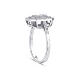 0.52 Karat Baget Pırlanta Yüzük