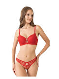 STORMED İç Giyim Kadın Dantelli Destekli Sütyen Takımı 1990