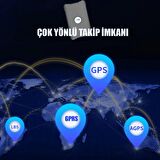 Turkotek 4g Araç Araç, Motosi̇klet, Tekne, Karavan Gps Taki̇p Ci̇hazı Son Teknoloji̇ - Aküden Bağımsız Kablosuz Mıktanıslı (İmei Kayıtlı)