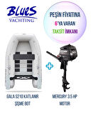 GALA S210 IZGARA TABANLI + MERCURY 3.5HP