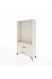 Arges Dolap Tek Raflı 2 Çekmeceli Tek Askılı 88x30x163 Aytaşı-Aytaşı