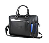 Erkek Siyah 15 & 16 inç Evrak Ve Laptop Çantası