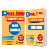 Ardışık Yayınları 6.Sınıf Bursluluk Soru Bankası ve Deneme Seti 2 Kitap