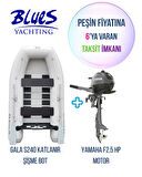 GALA S240 IZGARA TABANLI + YAMAHA 2.5HP
