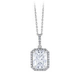 0.15 Karat Topaz Taşlı Pırlanta Kolye