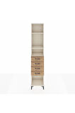 Arges Dolap 3 Raflı 4 Çekmeceli 44x30x221 Aytaşı-Çam