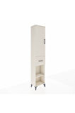 Arges Dolap 4 Raflı Tek Çekmeceli Tek Kapaklı 44x30x221 Aytaşı-Aytaşı