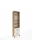 Arges Dolap 4 Raflı 2 Çekmeceli 60x30x221 Çam-Aytaşı
