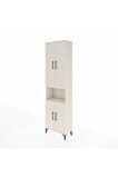 Arges Dolap 3 Raflı 4 Kapaklı Tek Askılı 60x30x221 Aytaşı-Aytaşı