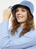 Bisiklet Yaka Düz Uzun Kollu Kadın Sweatshirt