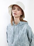Kapüşonlu Batik Uzun Kollu Kadın Sweatshirt Tunik