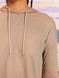 Düz Uzun Kollu Kadın Hoodie