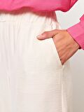 Kadın Standart Fit Düz Pantolon