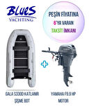 GALA S330D AHŞAP TABANLI + YAMAHA 9.9HP