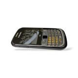 Samsung S3350 Kasa Samsung Galaxy S3350 Uyumlu Siyah Renk Orta Kasa Ön Arka Kapak Tuş Takımı