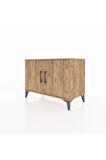 Hyperion Şifonyer 2 Raflı 2 Kapaklı 88x44x64 Çam-Çam