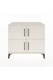 Hyperion Şifonyer Tek Raflı 4 Kapaklı 88x44x80 Aytaşı-Aytaşı