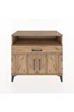 Hyperion Şifonyer Tek Raflı Tek Çekmeceli 2 Kapaklı 88x44x80 Çam-Çam