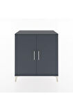 Hyperion Şifonyer 2 Kapaklı 88x44x96 Antrasit-Antrasit