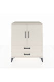 Hyperion Şifonyer 2 Raflı 2 Çekmeceli 2 Kapaklı 88x44x106 Aytaşı-Aytaşı