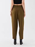 Kadın Standart Fit Gabardin Pantolon