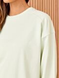 Bisiklet Yaka Oversize Kadın Sweatshirt