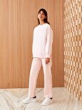 Bisiklet Yaka Oversize Kadın Sweatshirt