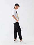 Beli Lastikli Kadın Jogger Pantolon