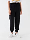 Beli Lastikli Kadın Jogger Pantolon