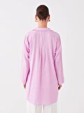 Düz Uzun Kollu Kadın Gömlek Tunik