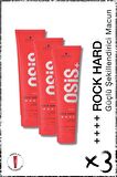 Rock Hard Ultra Güçlü Şekillendirici Macun 150ml x 3 Adet | Kalıcı Tutuş Krem Parlaklık Jeli