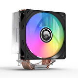EK-Tech S40 Kule Tipi Rgb Fan Amd-Intel Işlemci Soğutucu