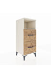 Hyperion Komodin Tek Raflı 2 Çekmeceli 44x44x106 Aytaşı-Çam