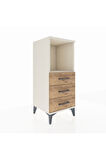 Hyperion Komodin Tek Raflı 3 Çekmeceli 44x44x106 Aytaşı-Çam