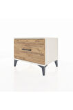 Hyperion Komodin Tek Çekmeceli 60x44x48 Aytaşı-Çam