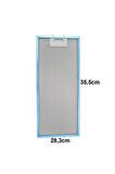 ADV 5700 Ankastre Davlumbaz Aspiratör Alüminyum Yağ Süzgeç Tel Kaset Filtre 28,3x35,5