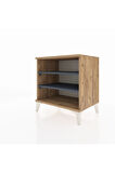 Hyperion Komodin 2 Raflı 60x44x64 Çam-Antrasit