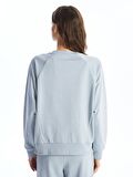Bisiklet Yaka Oversize Kadın Sweatshirt