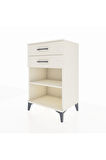 Hyperion Komodin Tek Raflı 2 Çekmeceli 60x44x96 Aytaşı-Aytaşı